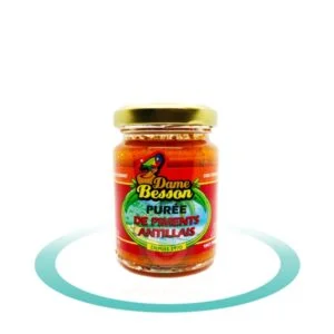 Purée de piments antillais - Dame Besson - 90g