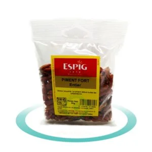 Piment fort entier- Espig - 100g