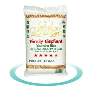 Riz long parfumé thaï - Family Elephant - 20kg