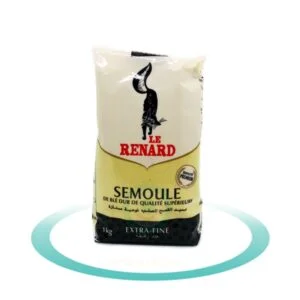 Semoule de blé dur extra-fine - Le renard - 1kg
