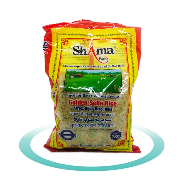 Riz Basmati White Gold Shama 20kg de Shama