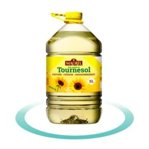 Huile végétal de tournesol - Maurel - 5l
