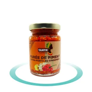 Purée de piments, extra-forte au gingembre - Tantie - 100g