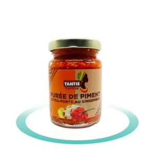 Purée de piments, extra-forte au gingembre - Tantie - 100g