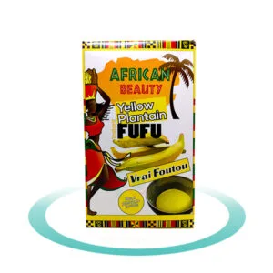 Yellow plantain fufu - African Beauty - 681g