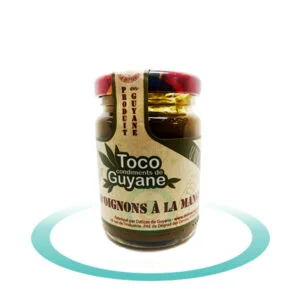Oignons à la mangue - Délices de Guyane - 100g