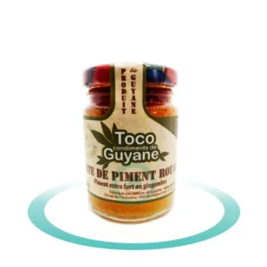 Pâte de piment rouge - Délices de Guyane - 100g