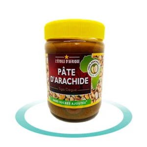 Pâte d'arachide, sans sucre ajouté - L'étoile d'Afrique - 500g
