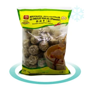 Bouchons reunionnais au poulet halal (pimenté) - Foo Seng - 1kg
