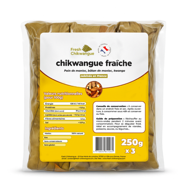 Lot chikwangue fraiche