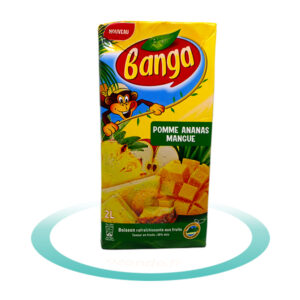 Pomme Ananas Mangue, Boisson aux fruits - Banga - 2l