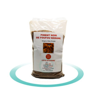Piment noir de foufou banane - 100g