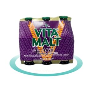 Acai, guarana, aloe vera, pack (x6) - Vita Malt - 6x33cl