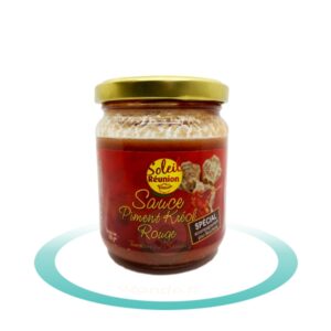 Sauce piment kréol, rouge - Soleil Réunion - 170g