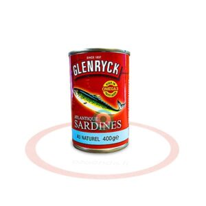 Sardines (atlantique) au naturel - Glenryck - 400g