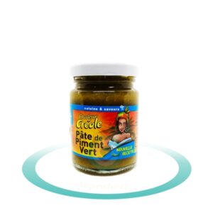 Pâte piment vert - Chaleur Créole - 200g