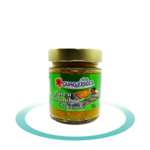 Pâte à colombo, massalé - Guad'Épices - 190g