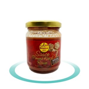 Sauce piment kréol, rouge - Soleil Réunion - 170g