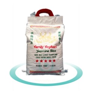 Riz long Thaï parfumé - Family Elephant, 5kg - 20kg