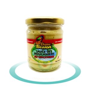 Sauce des boucaniers au gingembre - Dame Besson - 170g