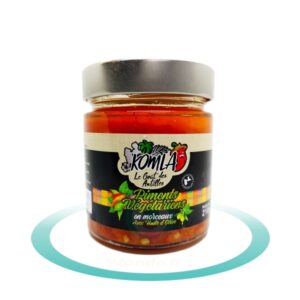 Piments végétariens en morceaux - Komla - 210g